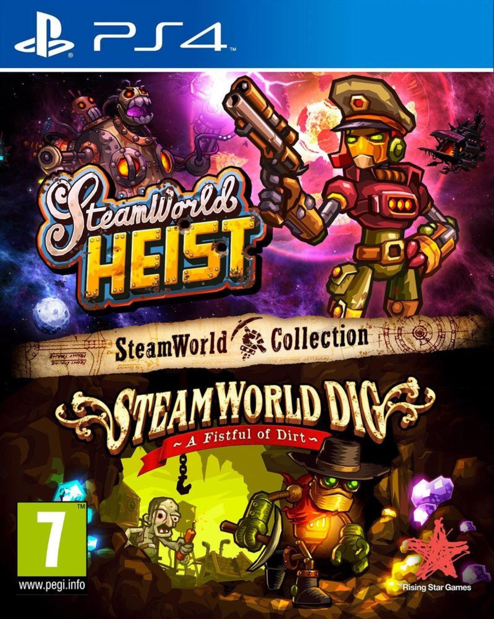 steamworld dig vs heist