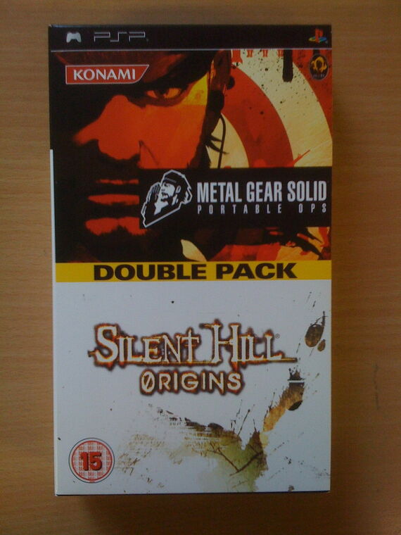 Metal Gear Solid Portable Ops Silent Hill Origins Doublepack