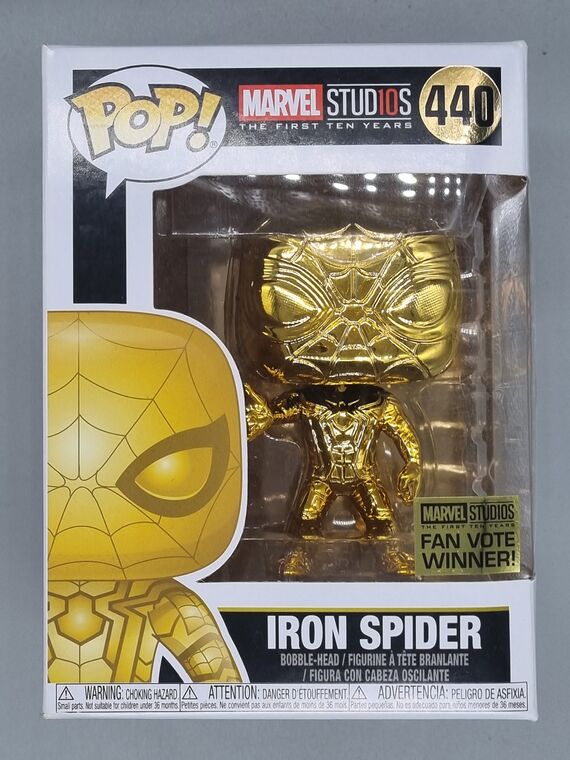 #440 Iron Spider (Gold) - Chrome - Marvel Studios 10