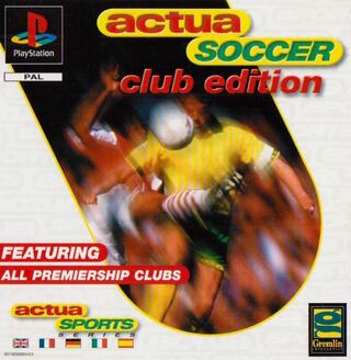 Actua Soccer Club Edition