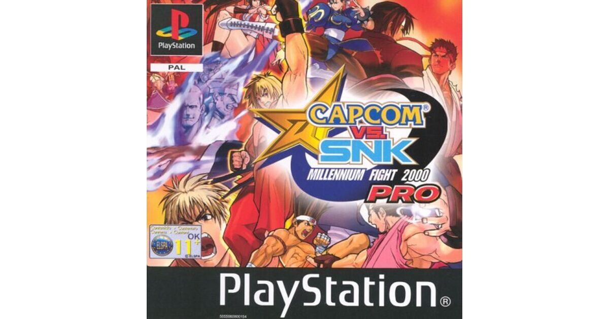 Capcom Vs Snk Pro Playstation Psone