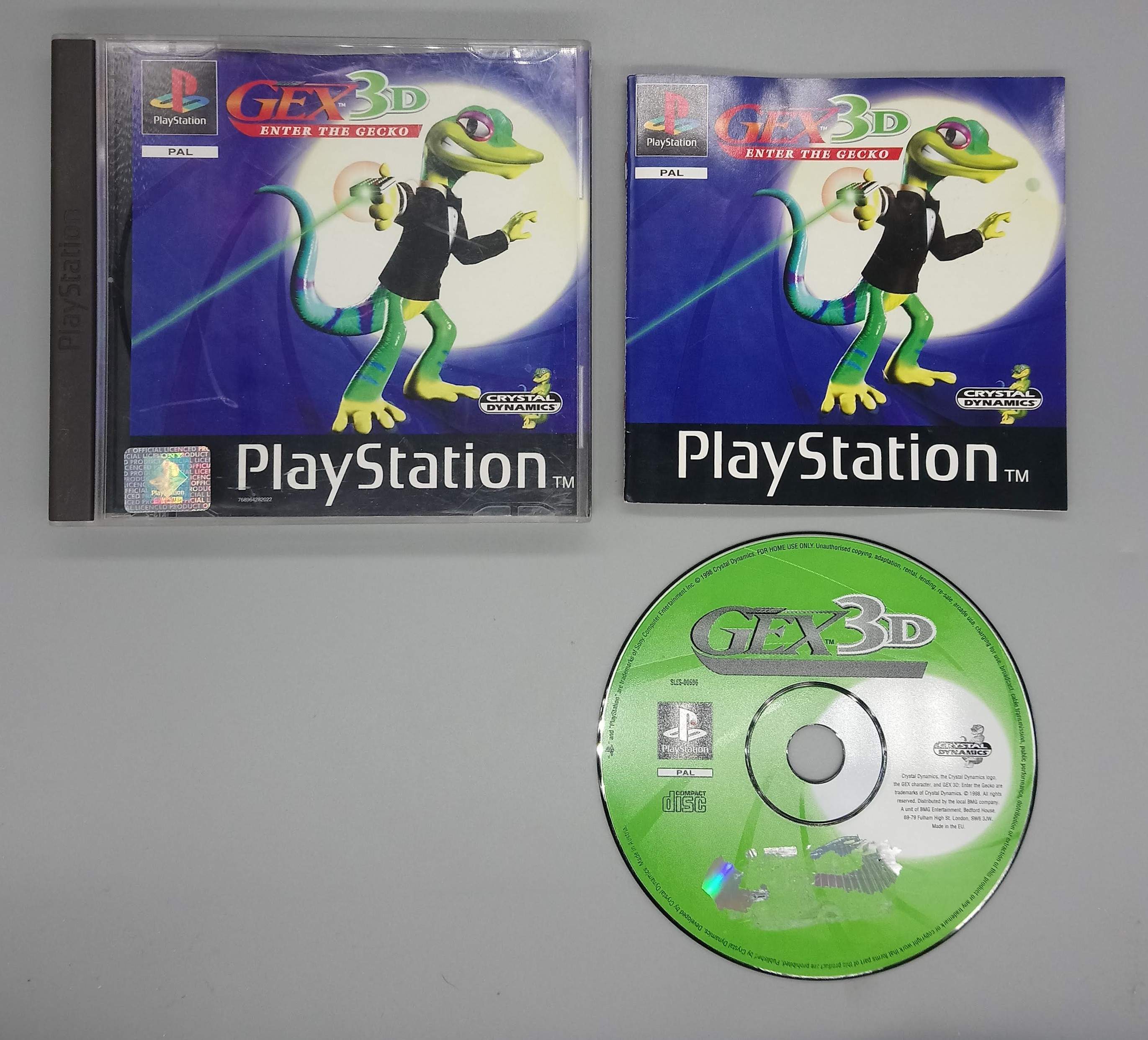 Gex 3D:Enter the Gecko – PlayStation PSone