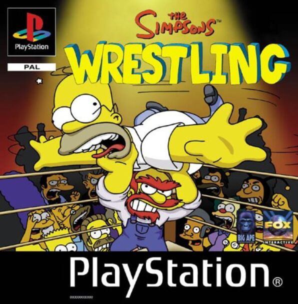 Simpsons Wrestling