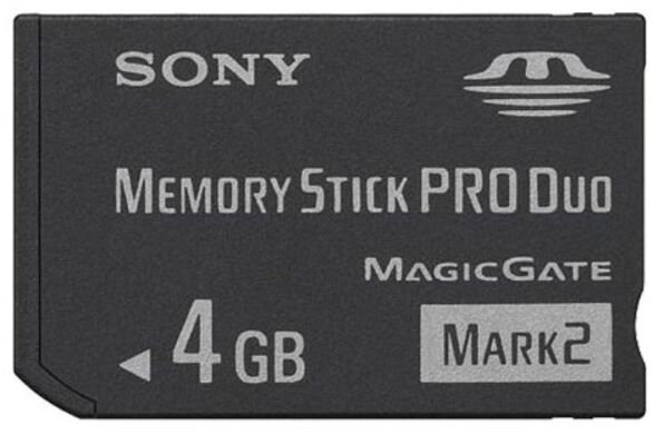 4GB Memory Stick Pro Duo for PSP and PS3