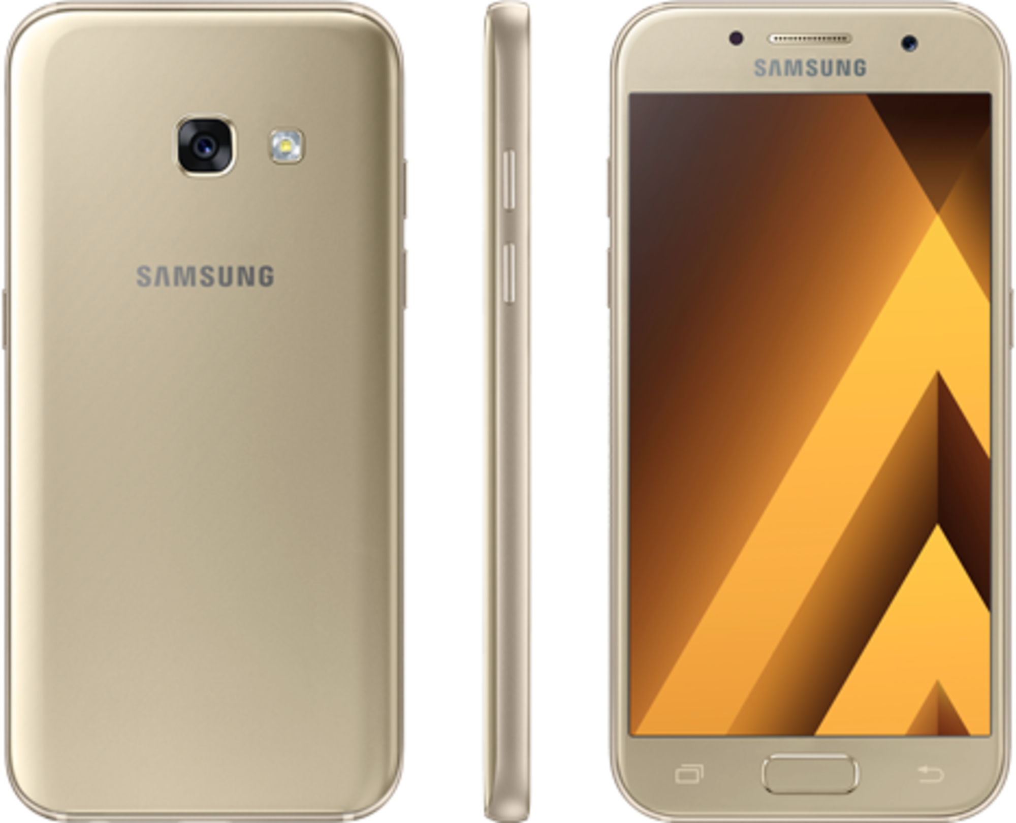 samsung galaxy a3 2017 gold