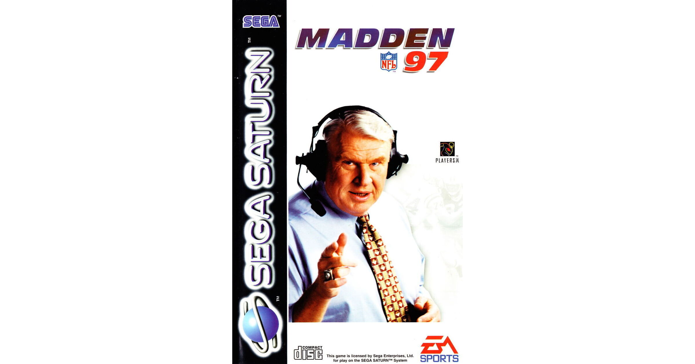 Madden NFL 97 - Sega Saturn Game