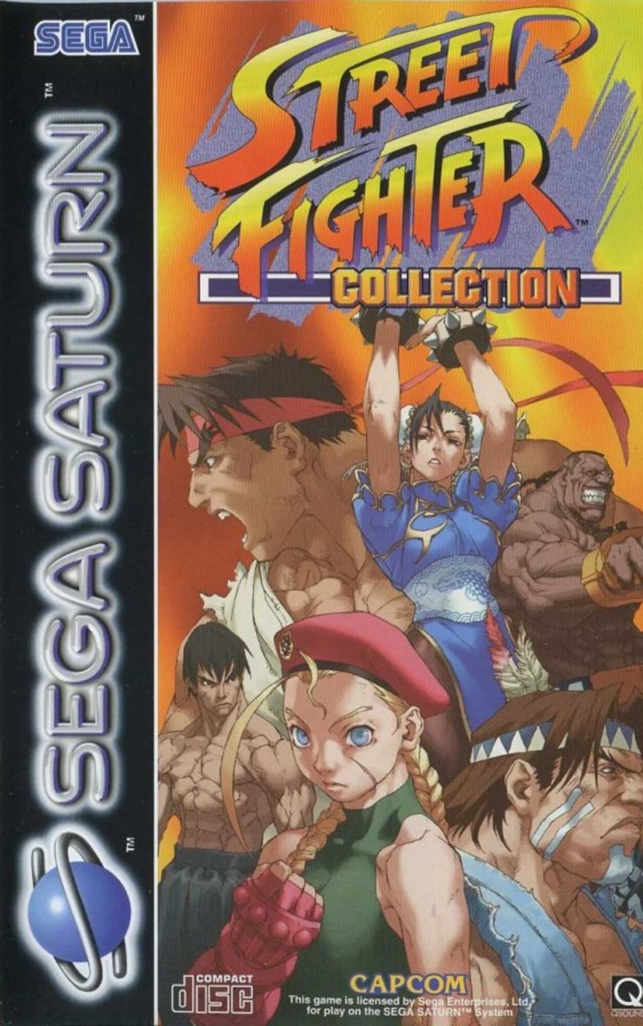 Street Fighter Collection – Sega Saturn