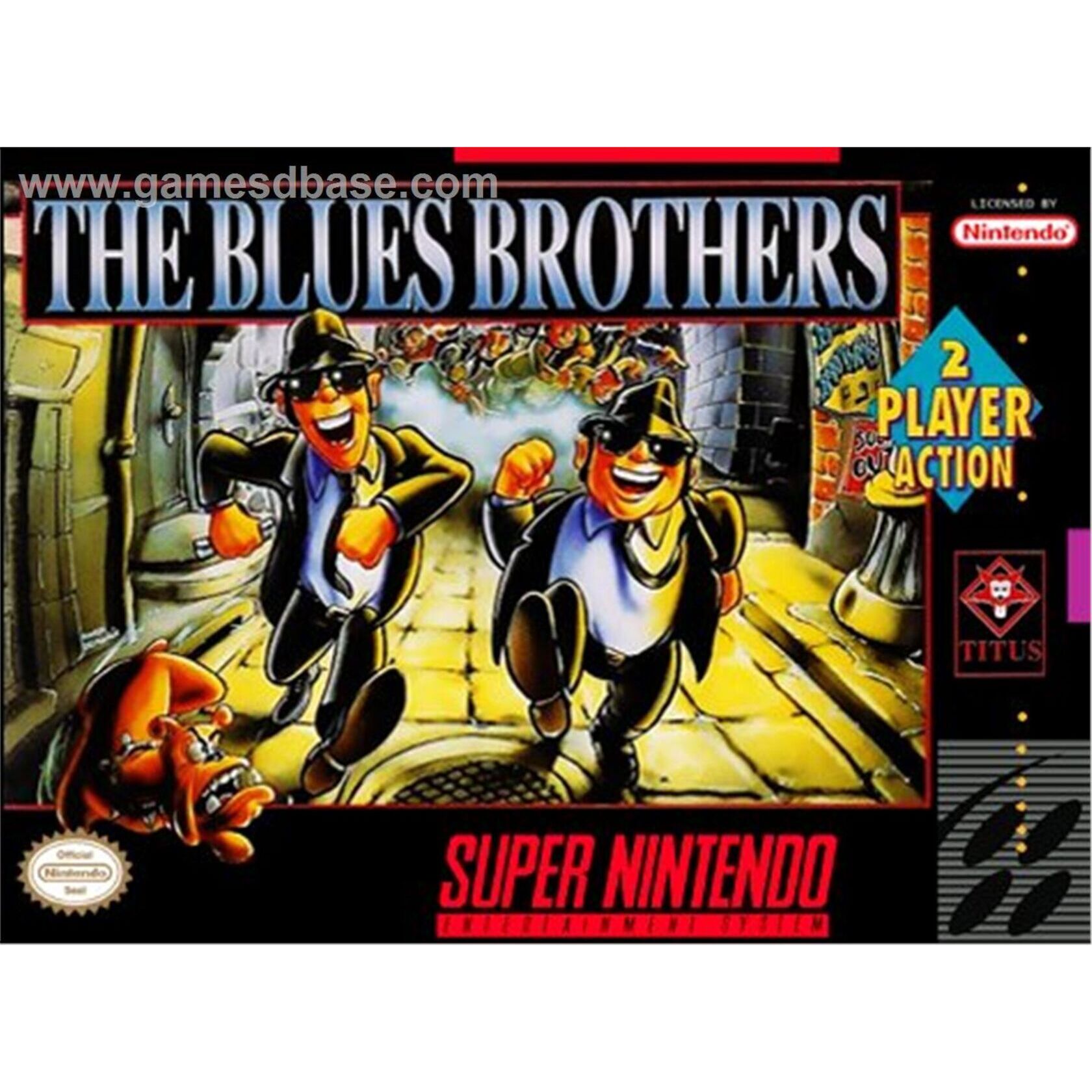 Blues Brothers Nintendo SNES