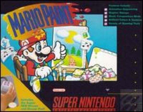 Mario Paint + Mouse