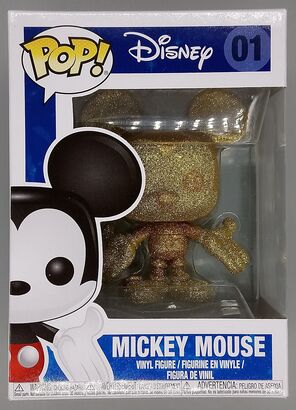 #01 Mickey Mouse (Gold) - Diamond - Disney