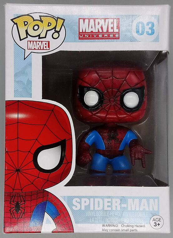 #03 Spider-Man - Marvel - BOX DAMAGE