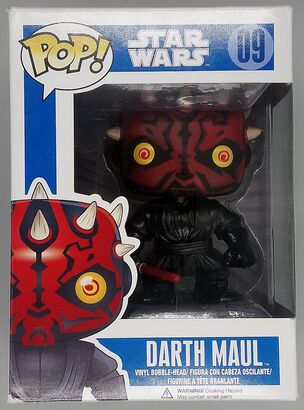 #09 Darth Maul - Star Wars - BOX DAMAGE