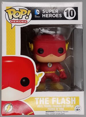 #10 The Flash (DC Super Heroes) - BOX DAMAGE