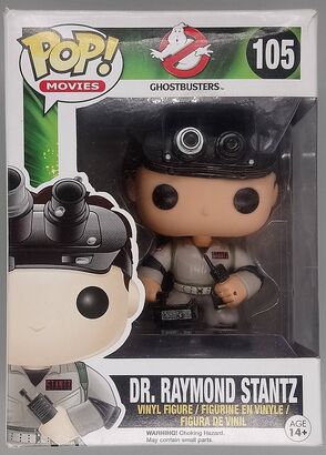 #105 Dr. Raymond Stantz - Ghostbusters - BOX DAMAGE