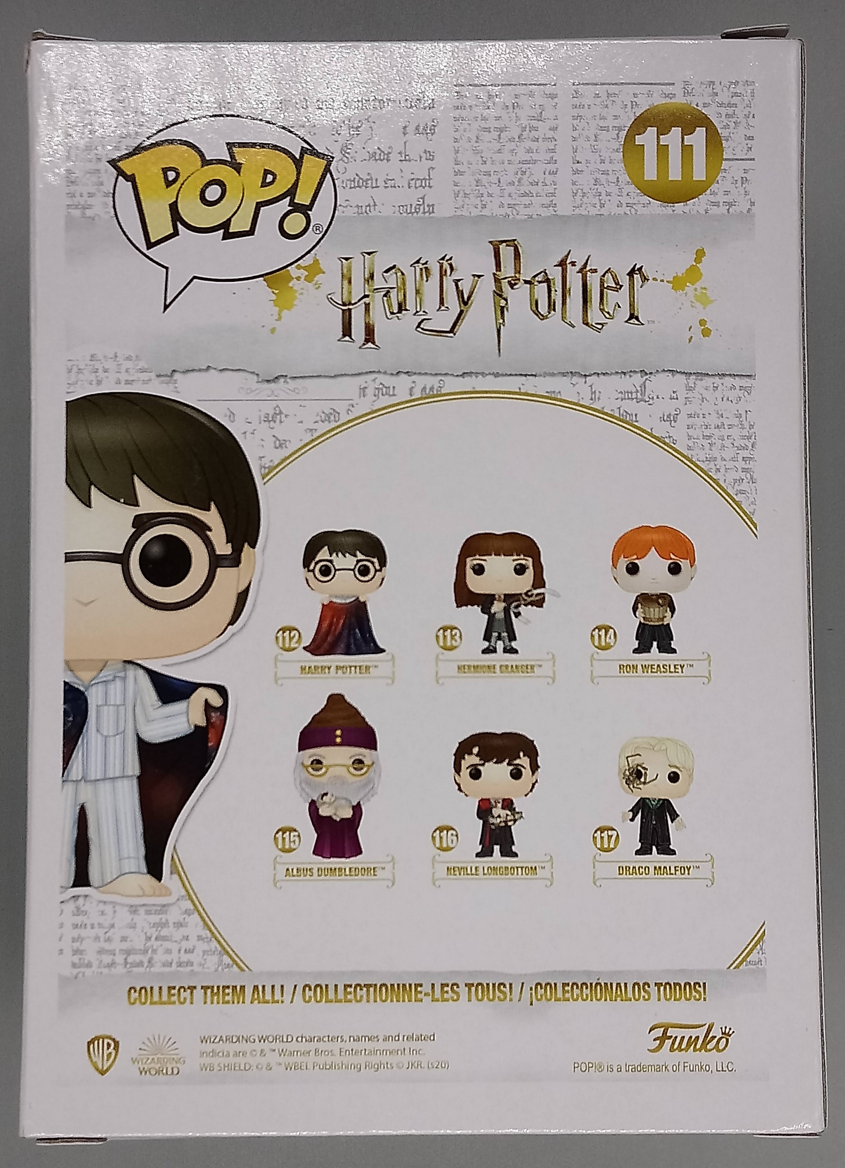 111 Harry Potter (in Invisibility Cloak) - Harry Potter – Funko Pops