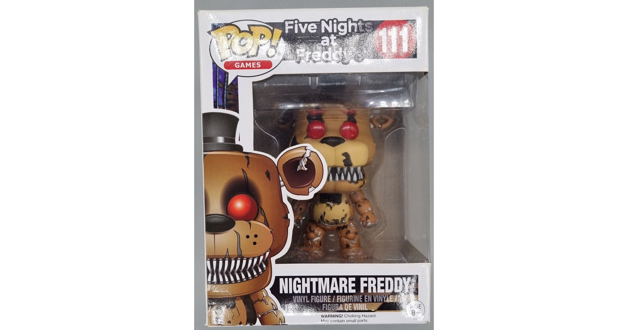 Funko Pop Nightmare Freddy: Five Nights At Freddy's (FNAF) #111