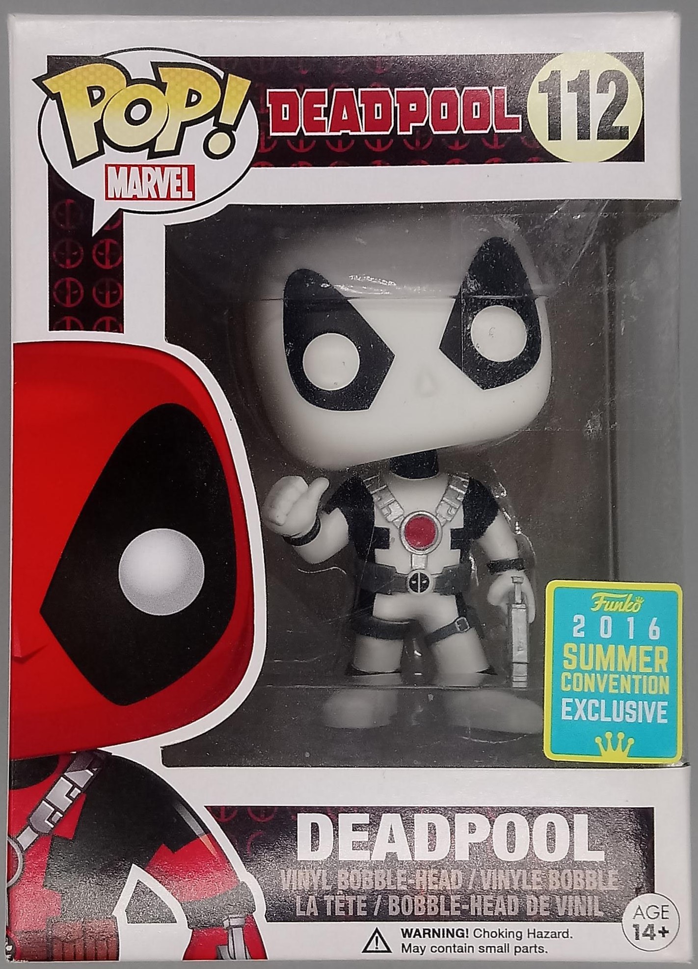 Figurine Funko POP! de Deadpool Thumb Up (112) Deadpool Marvel