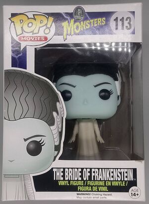 #113 The Bride of Frankenstein - Universal Mons - BOX DAMAGE