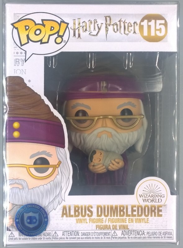 Funko Pop Vinyl Figurine Albus Dumbledore with baby Harry Potter #115