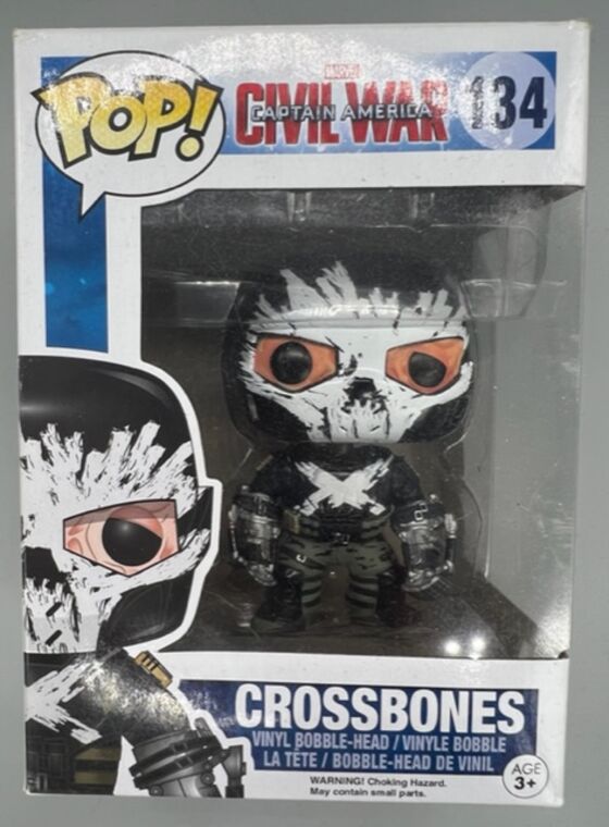 #134 Crossbones - Marvel Captain America Civil War DAMAGED