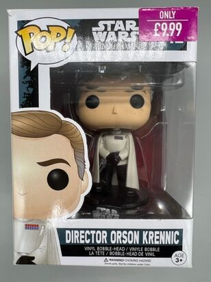 #142 Director Orson Krennic - Star Wars Rogue One BOX DAMAGE