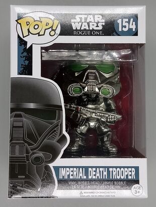 #154 Imperial Death Trooper - Chrome - Star Wars