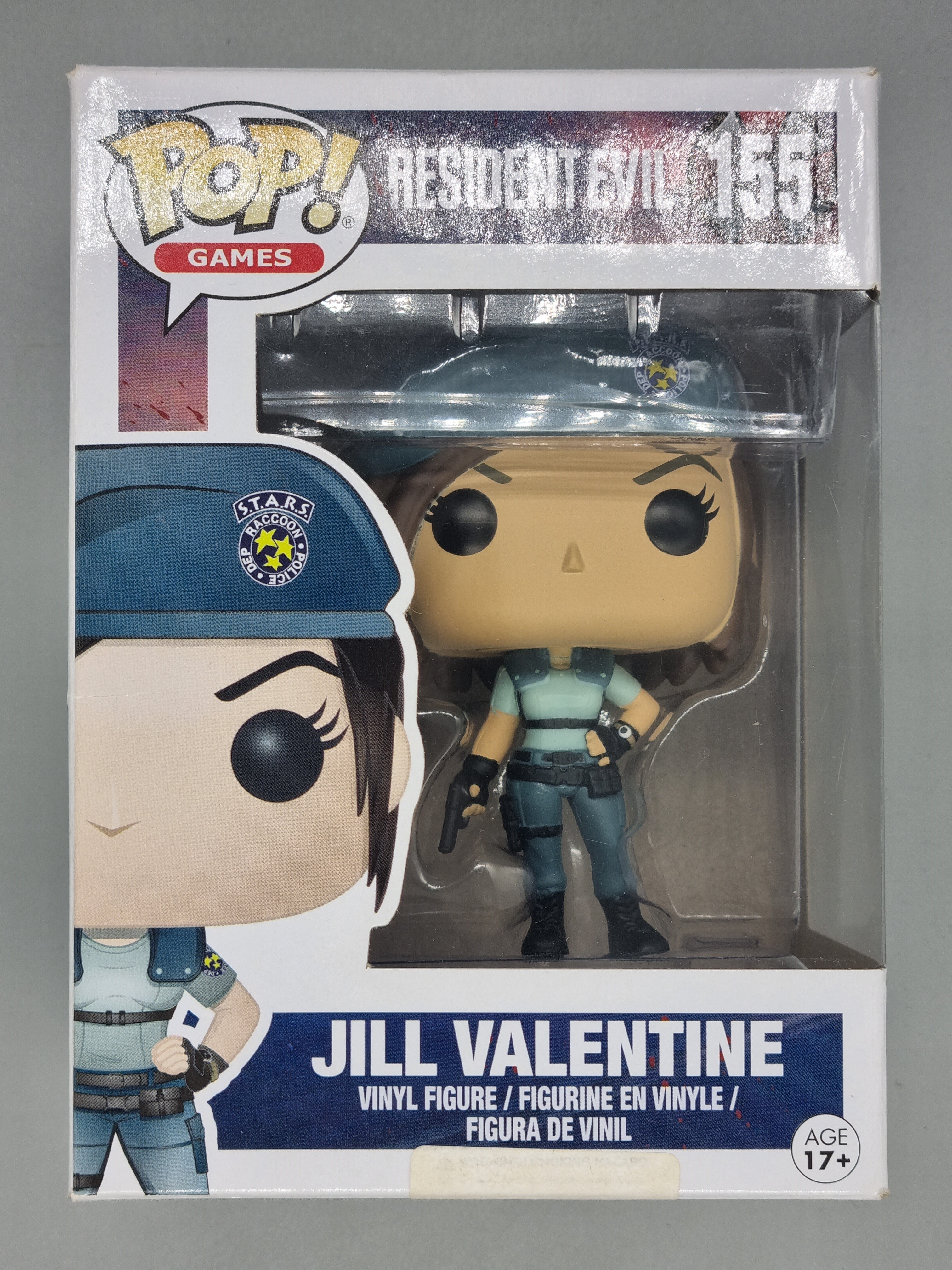 Funko Resident Evil POP! Games Jill Valentine Vinyl Figure #155 