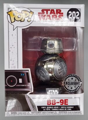 #202 BB-9E - Chrome - Star Wars The Last Jedi