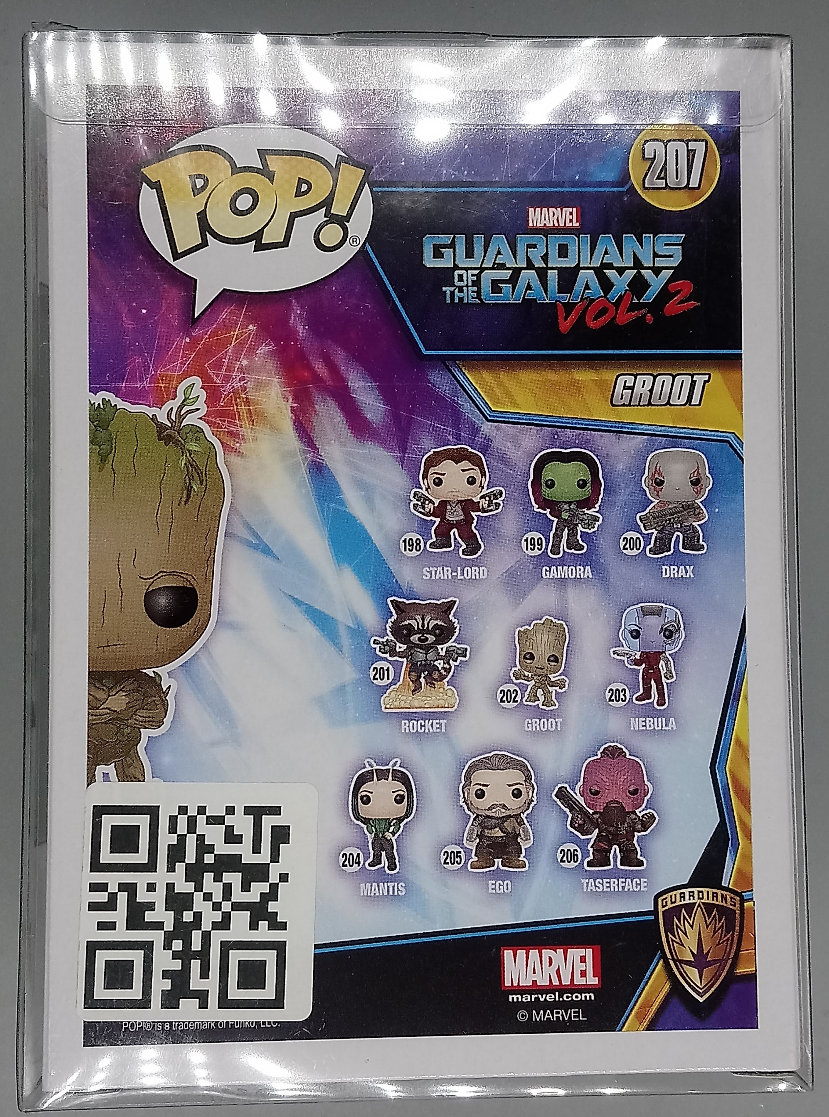 Funko Pop! Marvel #207 Guardians of The Galaxy Vol. 2 Groot