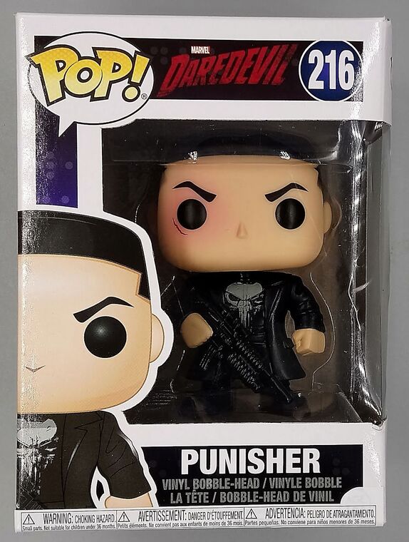 #216 Punisher - Marvel Daredevil - BOX DAMAGE