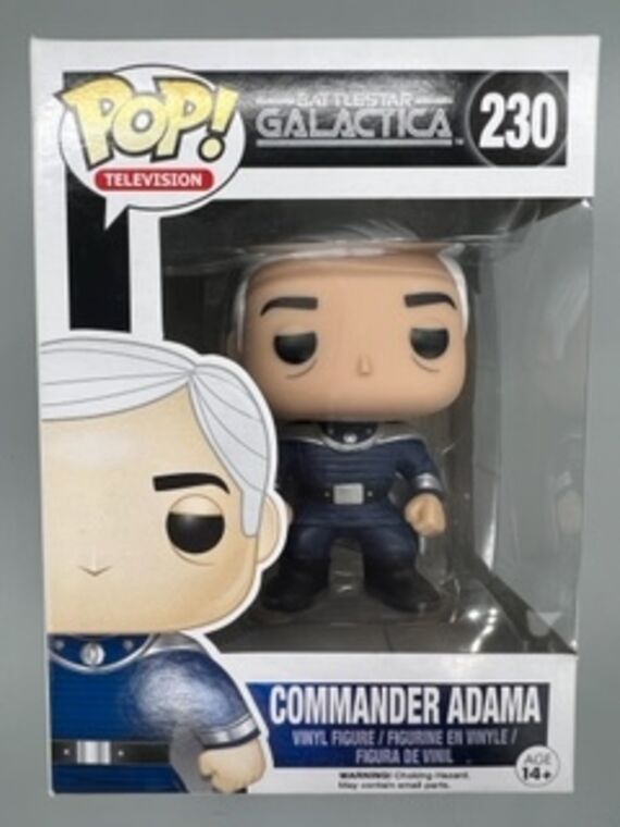 #230 Commander Adama - Battlestar Galactica