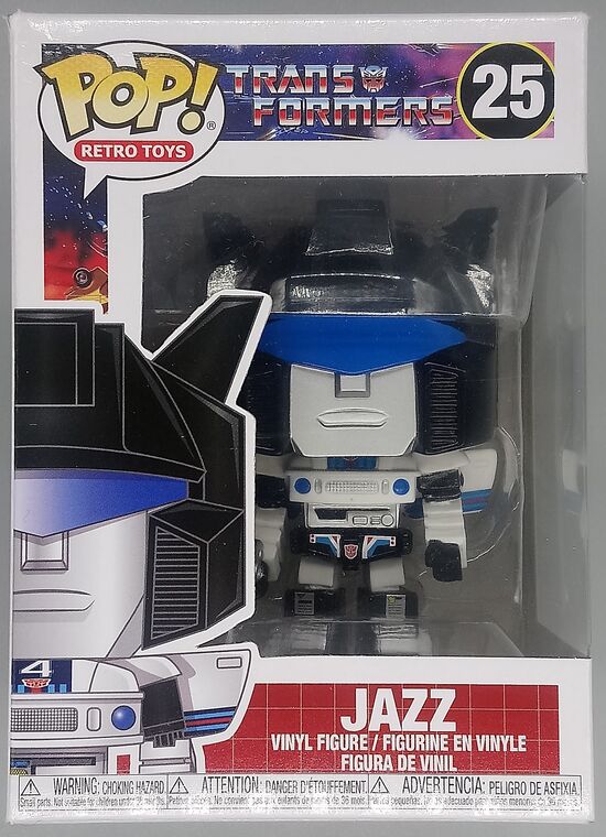 #25 Jazz - Transformers - BOX DAMAGE