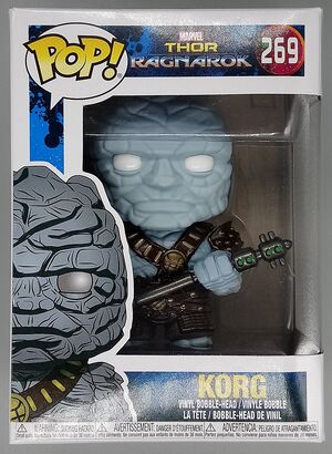 #269 Korg - Marvel Thor Ragnarok - BOX DAMAGE