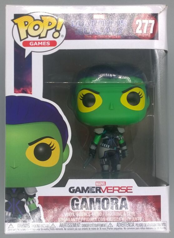 #277 Gamora - Guardians of the Galaxy: The Game - BOX DAMAGE