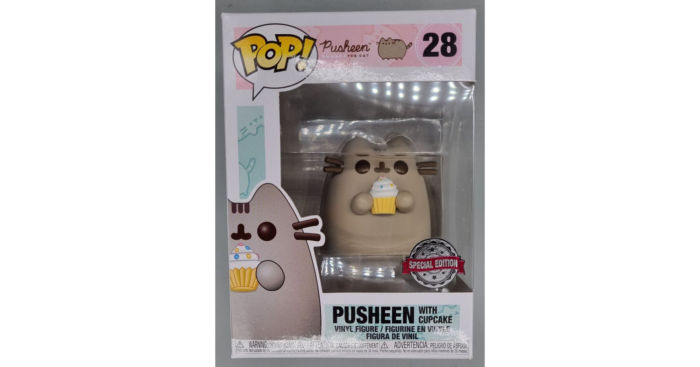 28 Pusheen (with Cupcake) - Exclusive – Funko Pops