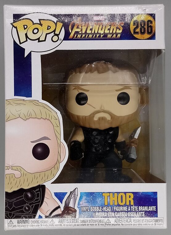 #286 Thor - Marvel Avengers Infinity War - BOX DAMAGE