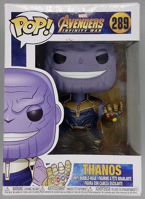 #289 Thanos - Marvel Avengers Infinity War - BOX DAMAGE