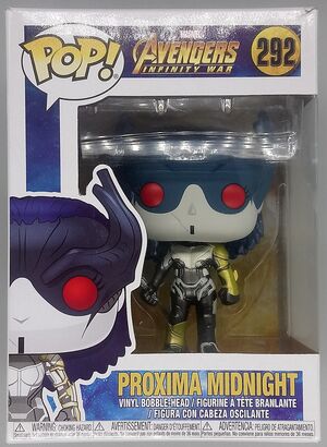 #292 Proxima Midnight - Marvel Avengers Infinity War DAMAGED