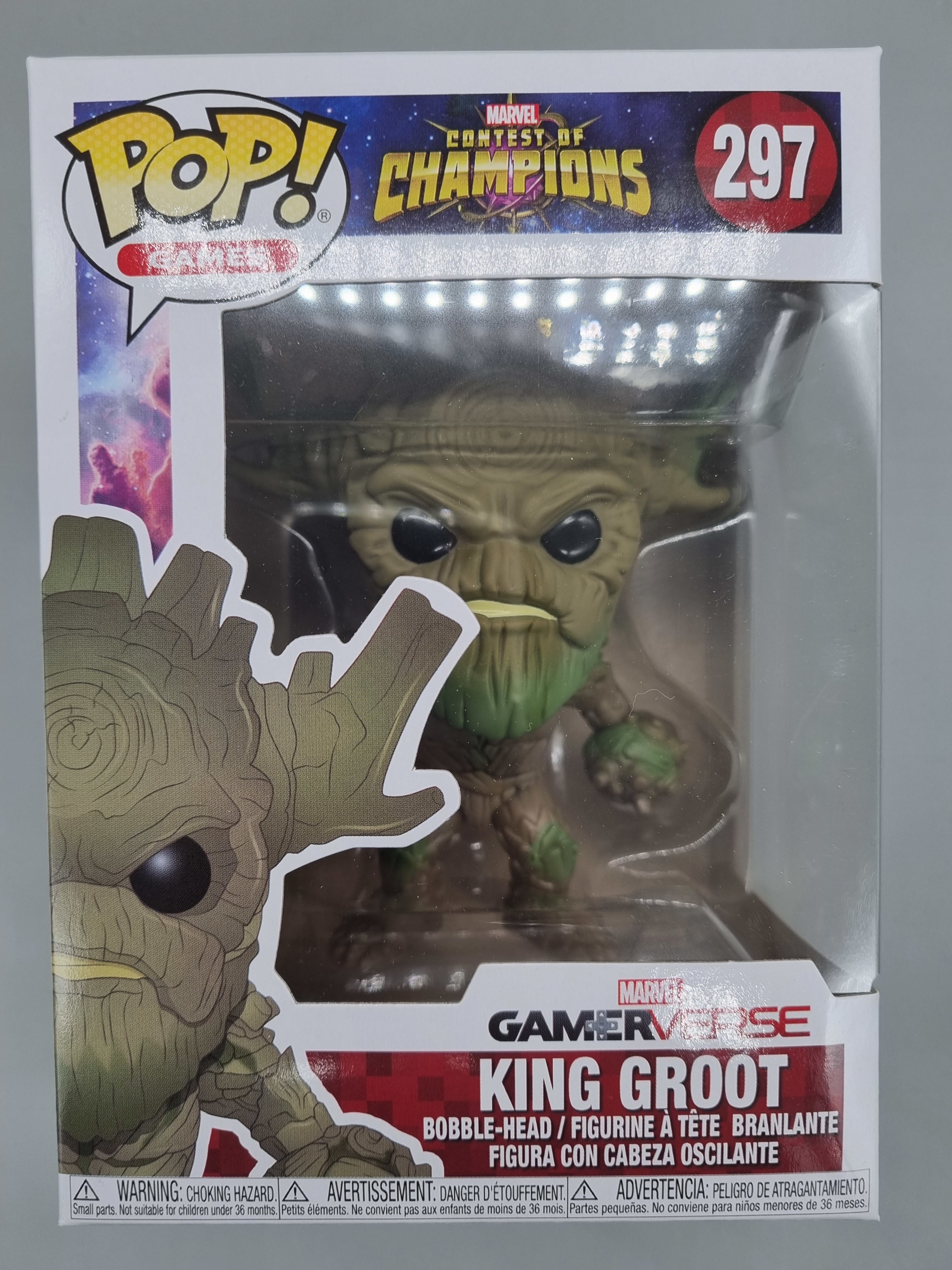297 King Groot - Marvel Contest of Champions – Funko Pops
