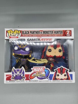 [2 Pack] Black Panther vs Monster Hunter - Marvel vs Capcom