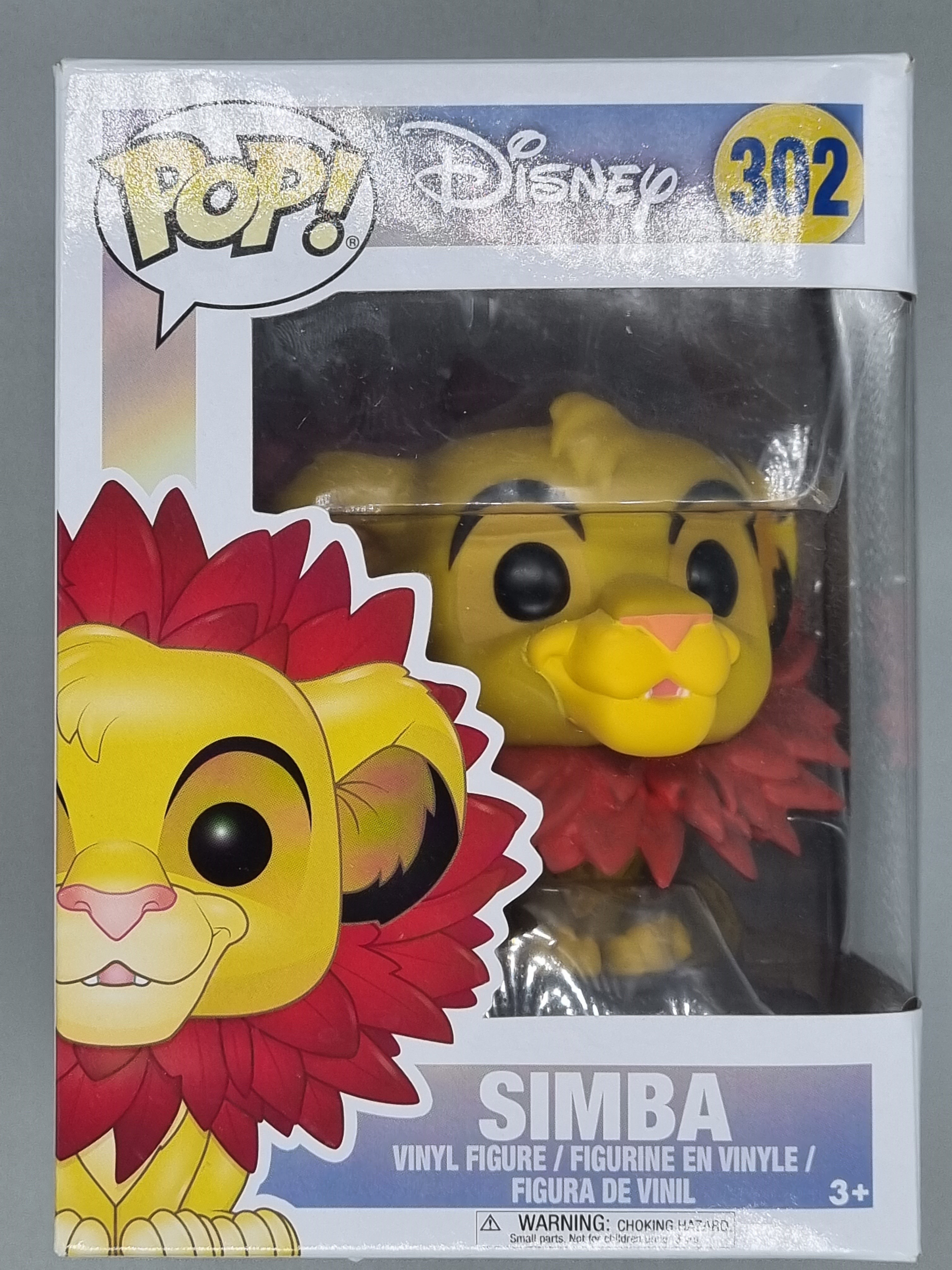 Disney The Lion King Pop! Simba (Leaf Mane) Vinyl Figure