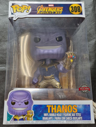 #308 Thanos 10 Inch Marvel Avengers Infinity War BOX DAMAGE