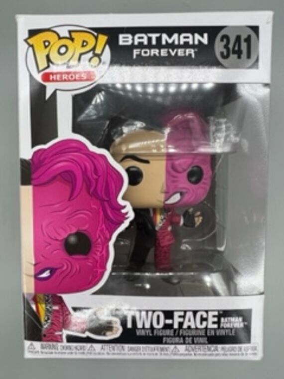 #341 Two-Face - DC - Batman Forever - BOX DAMAGE