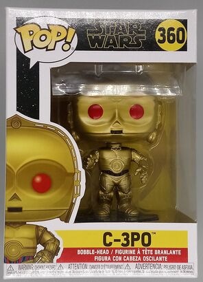 #360 C-3PO (Red Eyes) - Metallic - Star Wars