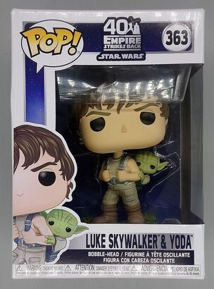 #363 Luke Skywalker & Yoda - Star Wars - BOX DAMAGE