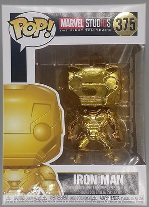 #375 Iron Man (Gold) - Chrome - Marvel Studios 10