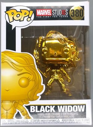 #380 Black Widow (Gold) - Chrome - Marvel Studios 10
