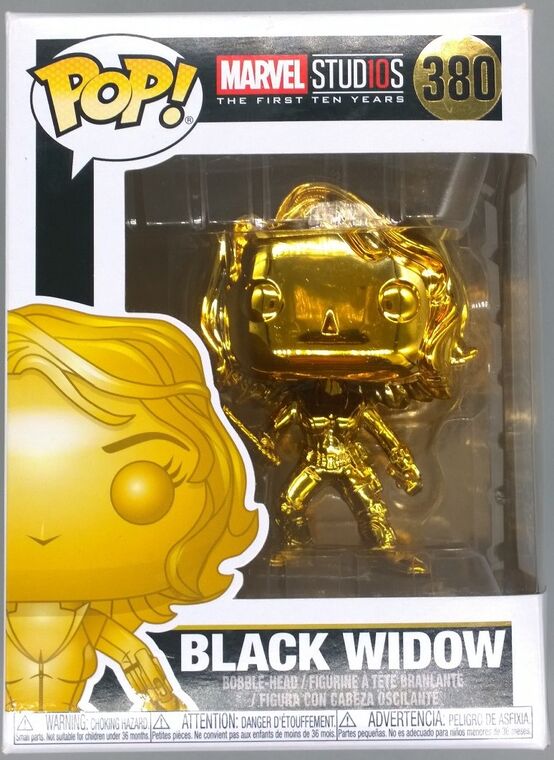 #380 Black Widow (Gold) - Chrome - Marvel Studios 10