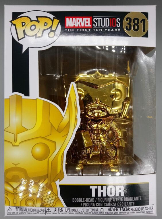 #381 Thor (Gold) - Chrome - Marvel Studios 10