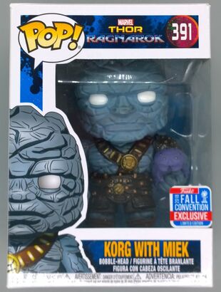 #391 Korg with Miek - Marvel Thor Ragnarok - 2018 Con